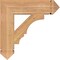 Ekena Millwork Balboa Arts & Crafts Smooth Bracket, Western Red Cedar, 5 1/2"W x 24"D x 24"H BKT06X24X24BOA03SWR - alternate 4